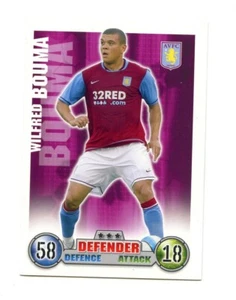 Topps Match Attax Trading Card 2007/2008 Aston Villa Wilfred Bouma - Picture 1 of 2