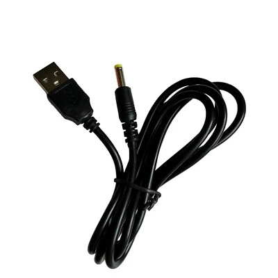 4.5V USB charger cable For Sony CD Walkman Discman Recorder DC 4.0*1.7mm - Image 1 of 3