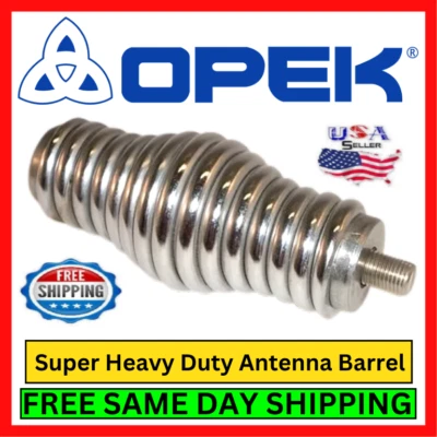 OPEK S56C Heavy Duty 4.5" Antenna Barrel Spring for 102" Whips Carbon Steel Kit - Image 1 of 4