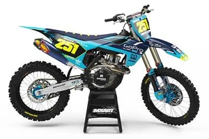 Full custom graphic kit BOOST style fits Husqvarna FC 450 2016 2017 2018 models - Picture 1 of 6