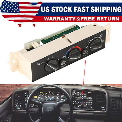 A/C Heater Climate Control Switch For Chevy GMC C1500 C2500 C3500 K1500 Truck US • 69.89$