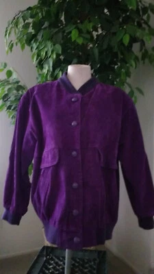 Pelle大号女式绒面皮夹克 — 第 1/4 张图片