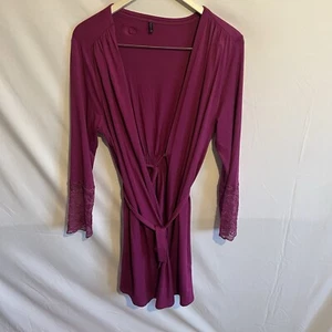 Figleaves Women’s Purple Nightie Dressing Gown Size 10 - Picture 1 of 4