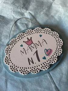 Deko Geschenk Muttertag zum Aufhängen 12,5x10 - Bild 1 von 3
