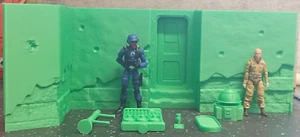 Unpainted 3D Printed 1/18 Rogue One Jedha Street Diorama For 3.75 & 4" figures - Picture 1 of 6