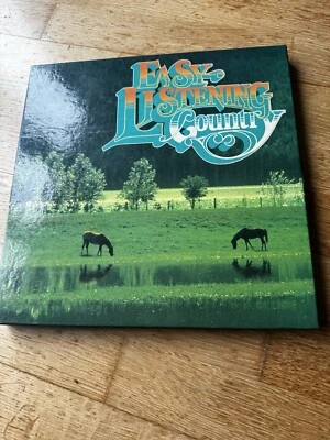 Readers Digest Easy Listening Country 8 x 12" Vinyl Record LP Box Set 1982 - Image 1 of 4