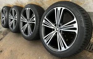 Original Seat Tarraco 5FJ KN2 19 Inch Suprem Winter Wheels 5FJ601025B DOT19 New - Picture 1 of 9