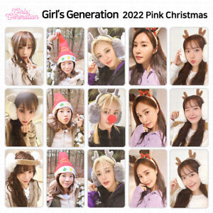 SNSD Girls' Generation 2022 Pink Christmas Random Photocard Pack KPOP K-POP