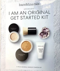 BareMinerals I Am An Original Get Started Kit Dorado Marfil 07 Maquillaje 4 Piezas NUEVO - Imagen 1 de 5