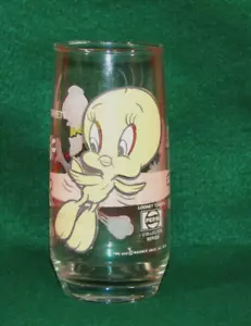 Vintage 1979 Pepsi Collector Series Looney Tunes 12oz Glas Tweety Sylvester Granny - Bild 1 von 8