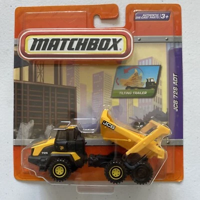 Matchbox Real Working Rigs JCB 726 ADT Dump Truck W/ Factory Error, Rare - Image 1 of 4