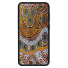 For Samsung Galaxy Series - Aboriginal Art Print Mobile Phone Back Case Cover #1