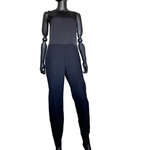 NWT (other) DVF Jumpsuit Black Sleeveless Slim Leg Stretch - Picture 1 of 14