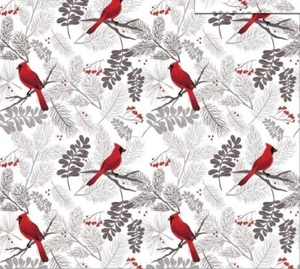 New Cardinals Bird Design Plush Gift Throw Blanket Cardinal Red Birds Soft NIP - Picture 1 of 4