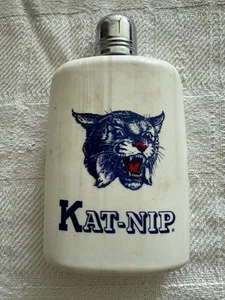 Vintage Kat-nip University Of Kentucky Logo Plastic Flask Rare Vintage - Picture 1 of 3