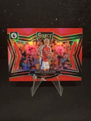 Martin Odegaard Red SP Field Level Prizm Panini Select 2025 Arsenal - Image 1 of 2