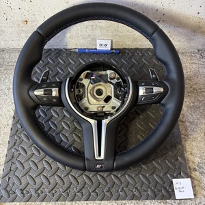 Lenkrad BMW M Performance F20 F22 F23 F30 F32 F33 F36 F31 F34 F35F44 Leder Sport - Bild 1 von 7