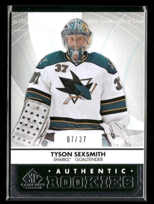 2012-13 SP Game Used Edition - Authentic Rookies Tyson Sexsmith #142 /37 (RC) - Image 1 of 2