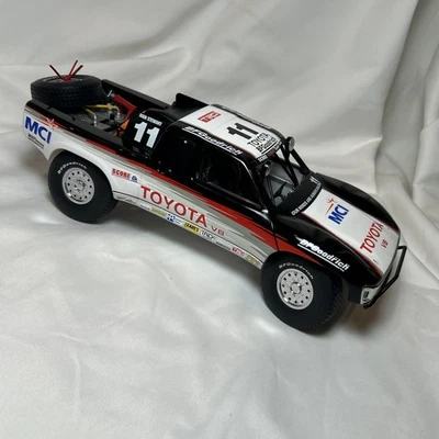 1/18 Autoart Toyota Trophy Truck TRD #11 Black - Image 1 of 4