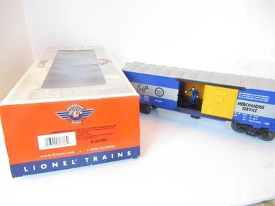 LIONEL POST-WAR CELEBRATION - 36786 - 3494 MOPAC OPERATING BOXCAR- NEW - TH1 - Image 1 of 4