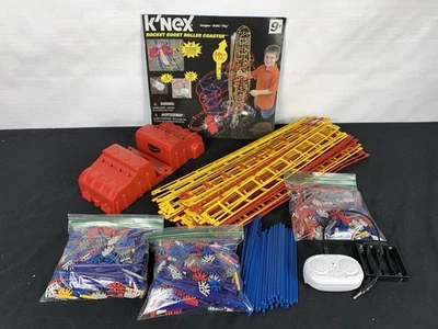 K'nex Rocket Boost Roller Coaster Building Set Assorted Pieces  As Is - Image 1 of 4