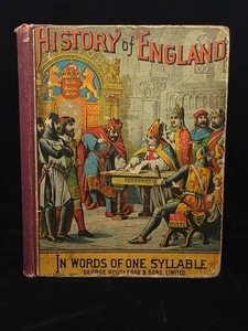 1884 The History Of England In Words Of One Syllable Mrs Helen W Pierson Illust. - Imagen 1 de 23
