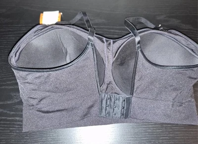 Nuevo Sujetador Inalámbrico Warners Easy Does It Negro Ligeramente Forrado (RM3911A-270) 2XL Foto 1 de 4