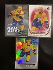 Tanner Jeannot 3 Card Lot Nashville Predators. Iced Out, Future Watch, Debut 