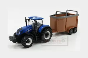 Burago New Holland T7.315 Tractor + Livestock Forwarder 1:40 BU31656-525611 Mode - Picture 1 of 2