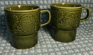 Tazze stile anni 70, impilabili, made in Japan. - Foto 1 di 4