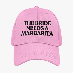 Funny Hen Party Cap The Bride Needs A Margarita Cocktail Joke Wedding Gift - Picture 1 of 6