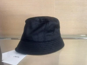 Bottega Veneta , Intrecciato Jacquard Bucket Hat in Black BNWT S / Q.2 - Picture 1 of 11
