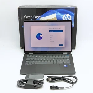 HP OmniBook Ultra Flip 14" 3K OLED Ultra 7 256V 16GB DDR5 1TB SSD Windows 11 - Picture 1 of 10