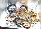 Jewelry Jar- Mixed lot of Bracelets, Necklaces, Pins etc