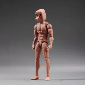 US NOTAMAN NT-01 1/12 Male Super Flexible Narrow Shoulder Action Figure Body Toy - Picture 1 of 17