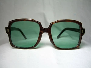 Quadratische Übergröße, Quadratische, Sonnenbrille, Herren, Damen, Ultra Vintage - Bild 1 von 8