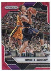 2016-17 Panini Prizm Basketball Ruby Wave Prizm #133 Timofey Mozgov Lakers