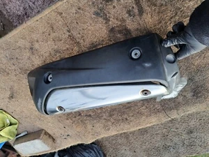 2014 HONDA FORZA 300 NSS300 MK1 EXHAUST SILENCER COVER SHIELD GUARD TRIM PANEL - Picture 1 of 6