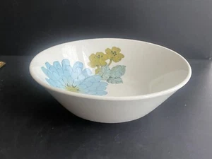 Johnson Bros Blue And White Cresta  8” Salad Bowl - Imagen 1 de 5
