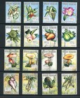 J874   Malagasy  1993   flora  plants nuts  mushrooms  16v.  MNH