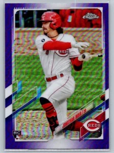 2021 Topps Chrome Update #USC74 Jonathan India Purple Refractor - Picture 1 of 2