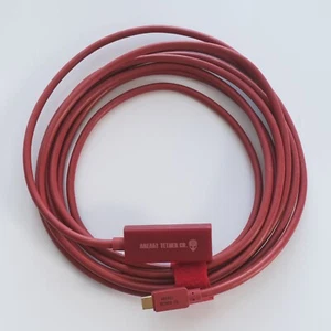 Area51 Sandia USB-C Femelle vers USB-C 13 pieds - Câble d'extension - ROUGE ORBS - Attache - Photo 1 sur 3