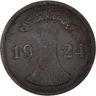 [#1030397] Münze, Deutschland, Weimarer Republik, 2 Rentenpfennig, 1924, Hambour