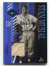 2003 (CARDINALS) Leaf Limited Threads Prime #163 Stan Musial PATCH /25