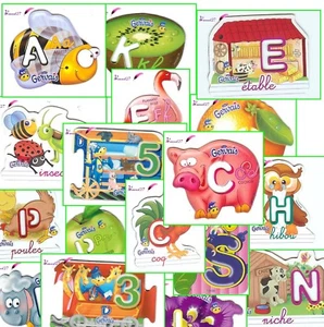 Magnet Alphabet Chiffres GERVAIS Les Animaux La ferme Les Fruits Les Fleurs  - Bild 1 von 87