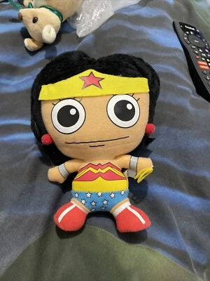 7” DC Comics Wonder Woman Caricature Stuffed Plush Freepost Acc98 - image 1 of 4