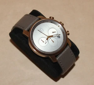 MVMT C17 Mens Watch All 316L Stainless St 40mm 5-ATM Gray/Green New Bat NWOB-NEW - Picture 1 of 24