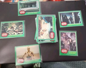 Vintage 1977 Topps Star Wars Green Series 4 66 Card Complete Set #199-264 - Picture 1 of 2