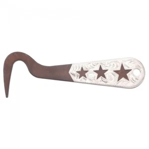 Pegatina marrón antigua de metal resistente Kelly Silver Star ABR elige - Imagen 1 de 1