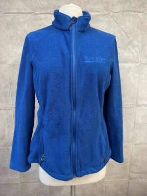 Chaqueta polar azul Port Authority para mujer cremallera completa talla L grande Foto 1 de 4